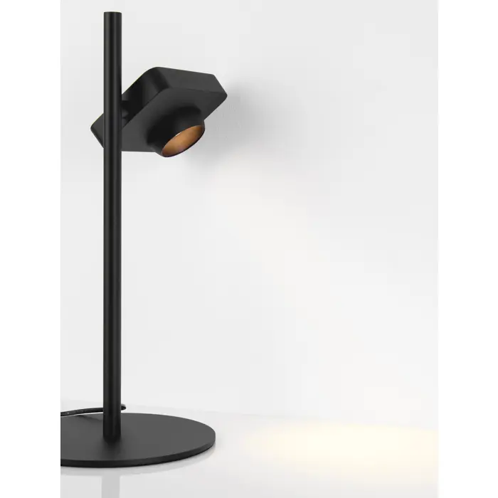 KEDROS STOLNA LAMPA LED/3000K/9W/717Lm/BIJELA & BLACK
