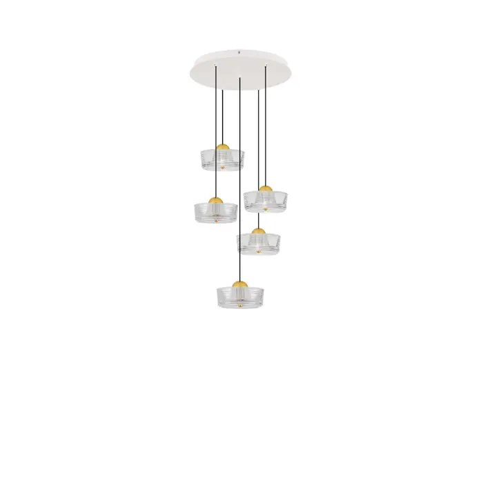 KEROS VISILICA LED/3000K/23W/1554Lm/PLATINUM GOLD
