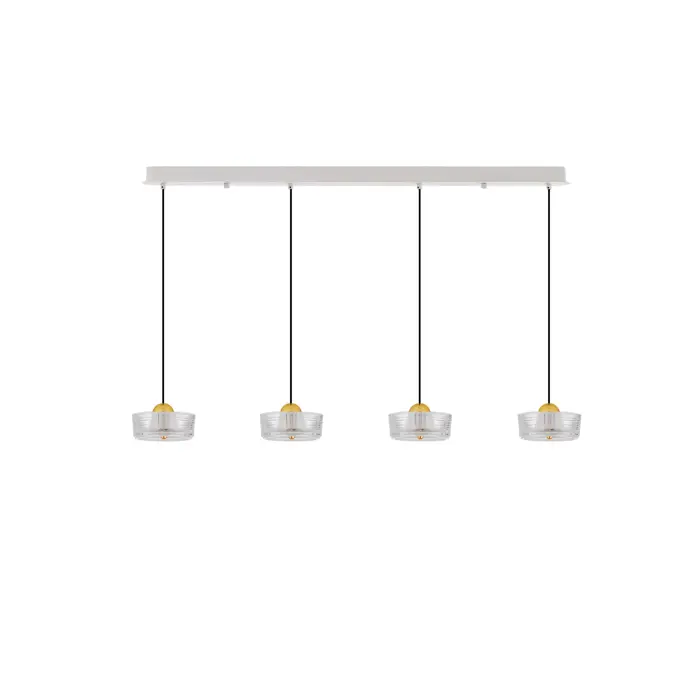 KEROS VISILICA LED/3000K/23W/1640Lm/PLATINUM GOLD