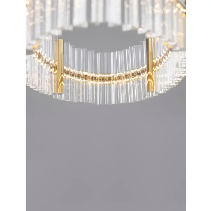 KEZO VISILICA LED/3000K/45W/4402Lm/PLATINUM GOLD