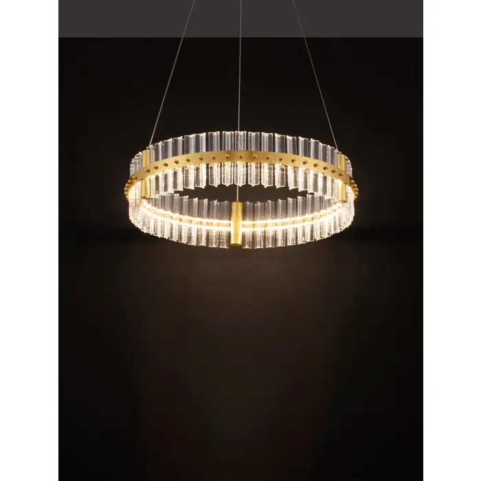 KEZO VISILICA LED/3000K/45W/4679Lm/PLATINUM GOLD