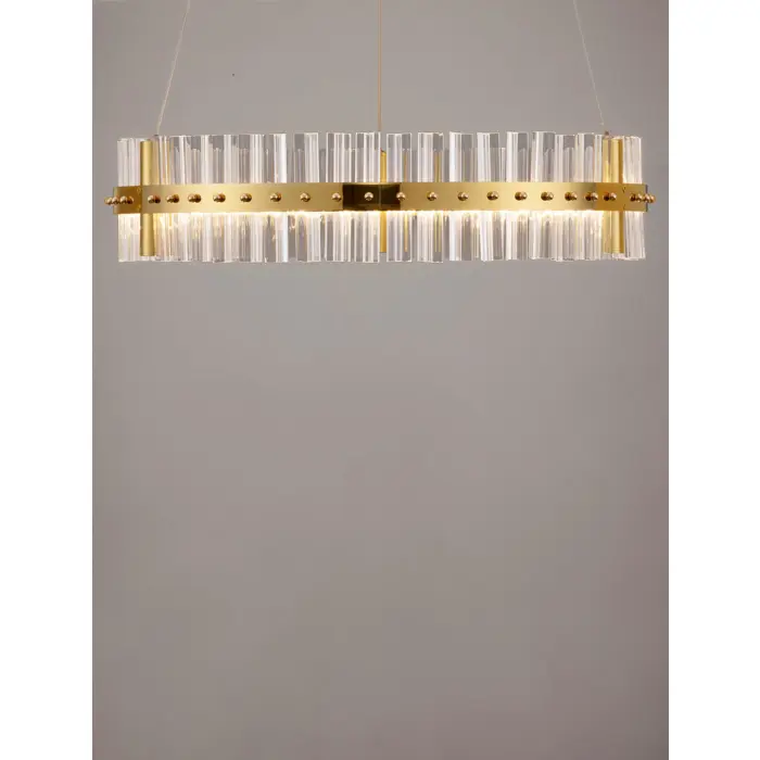 KEZO VISILICA LED/3000K/45W/4679Lm/PLATINUM GOLD