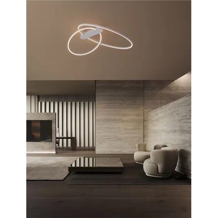 KIKLOS STROPNA SVJETILJKA LED/3000K/42W/2170Lm/BIJELA