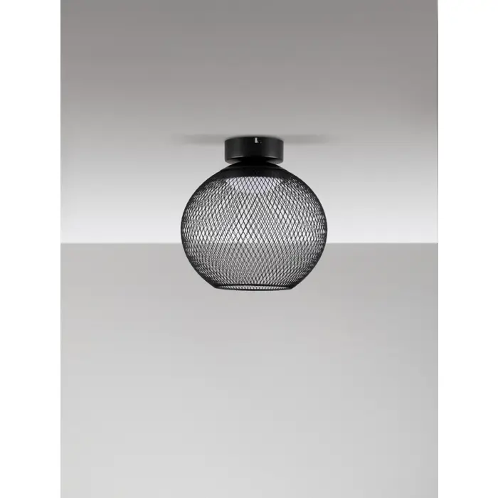 KINETIC PLAFONJERA LED/3000K/12W/456Lm/CRNA