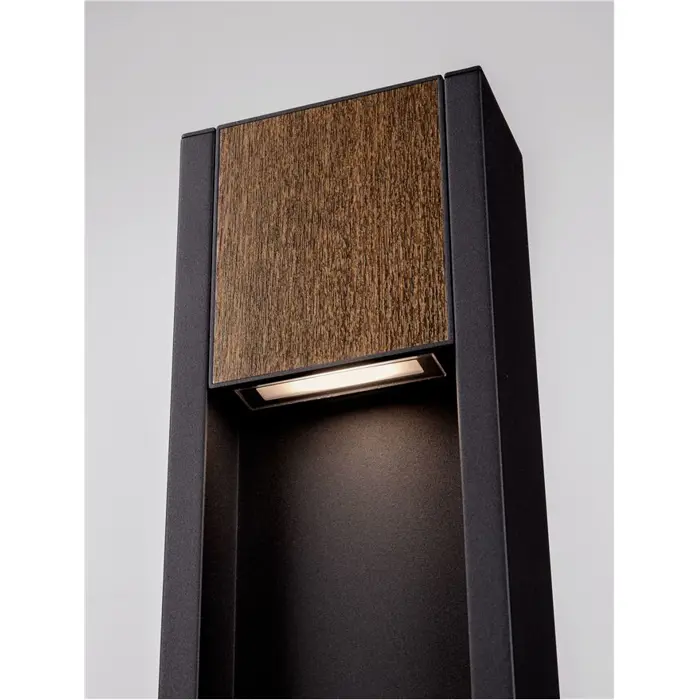 KIOO VANJSKA STAJAĆA SVJETILJKA LED 11Watt 464Lm IP65 3000K CRNA/DRVO
