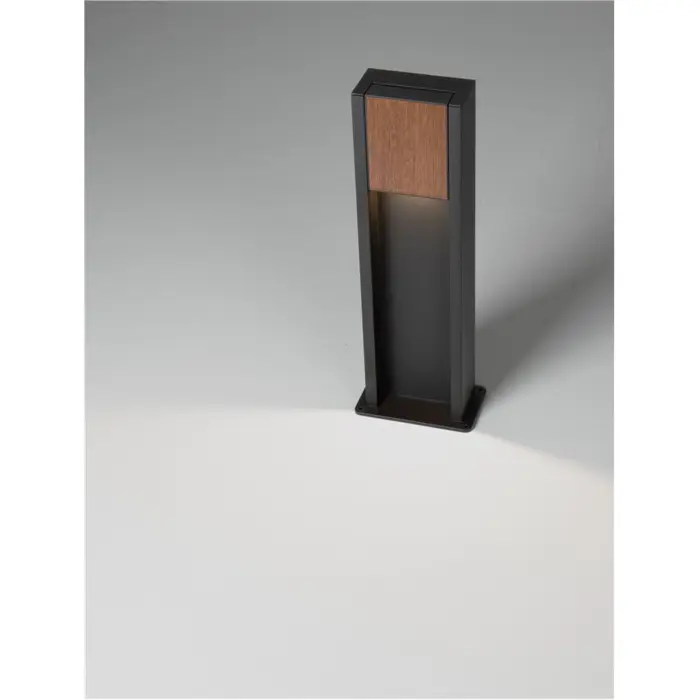 KIOO VANJSKA STAJAĆA SVJETILJKA LED 11Watt 464Lm IP65 3000K CRNA/DRVO