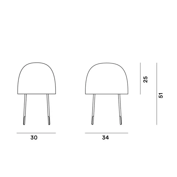 KURAGE STOLNA LAMPA BIJELA