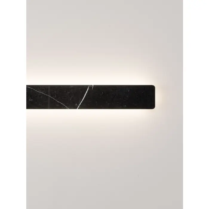 LED crna zidna svjetiljka Nova Luce ALYSSA, 23W, toplo bijela (3000K)