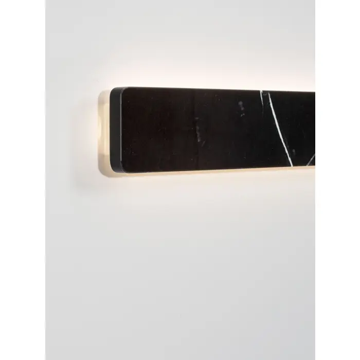 LED crna zidna svjetiljka Nova Luce ALYSSA, 23W, toplo bijela (3000K)
