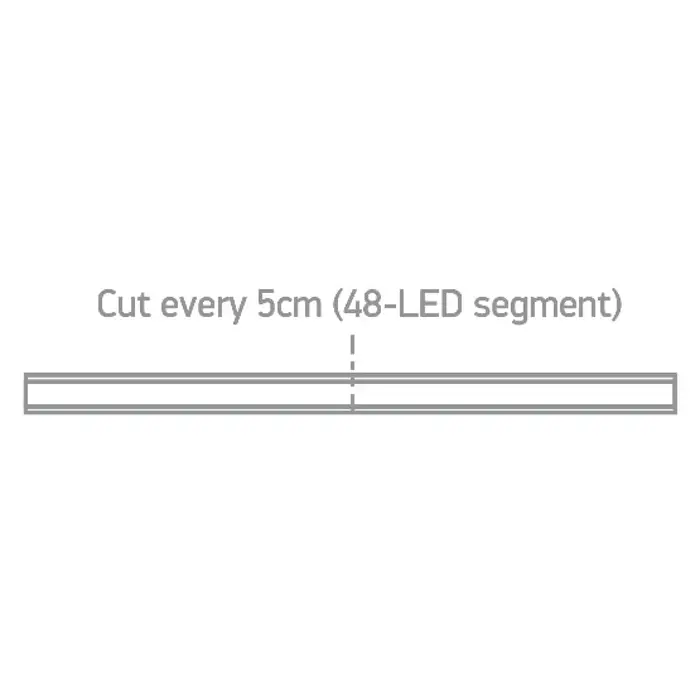 LED TRAKA COB 5m 25W/m IP20 4000K
