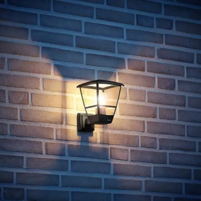 LED VANJSKA SENZORSKA SVJETILJKA L 10 CRNA