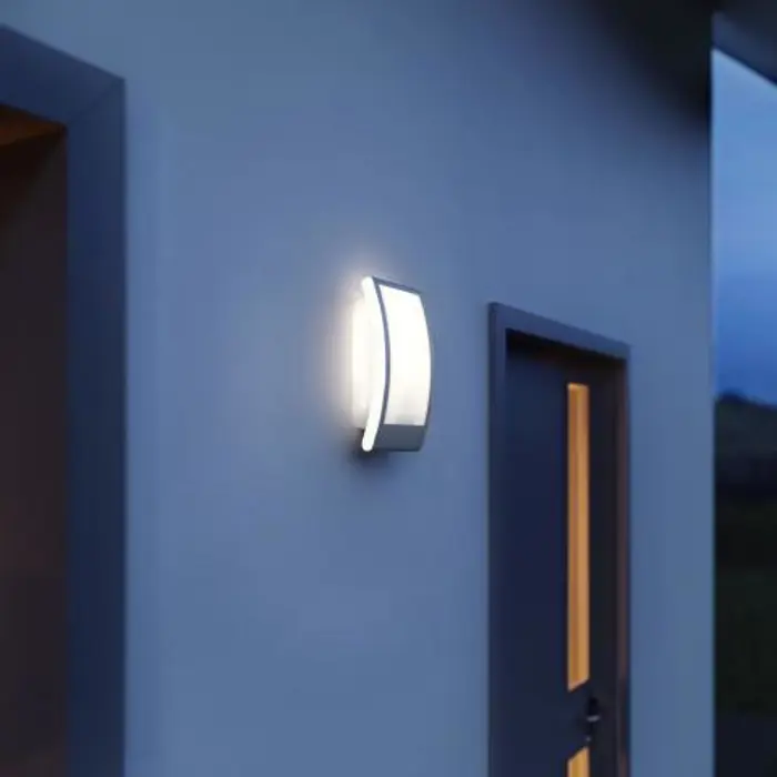 LED VANJSKA ZIDNA SVJETILJKA L 22 ANTRACIT E27