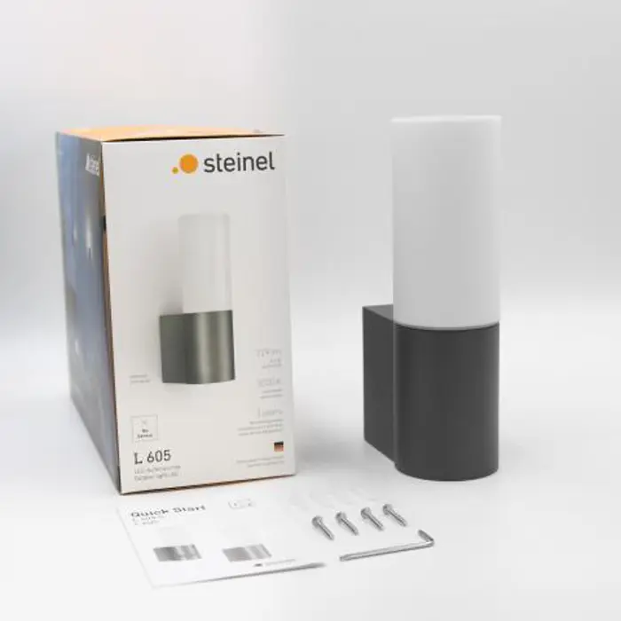 LED VANJSKA ZIDNA SVJETILJKA L 605 ANTRACIT 11,3W 3000K 729lm