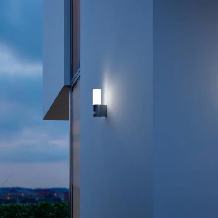 LED VANJSKA ZIDNA SVJETILJKA SA SENZOROM L 605 S ANTRACIT 11,3W 3000K 729lm