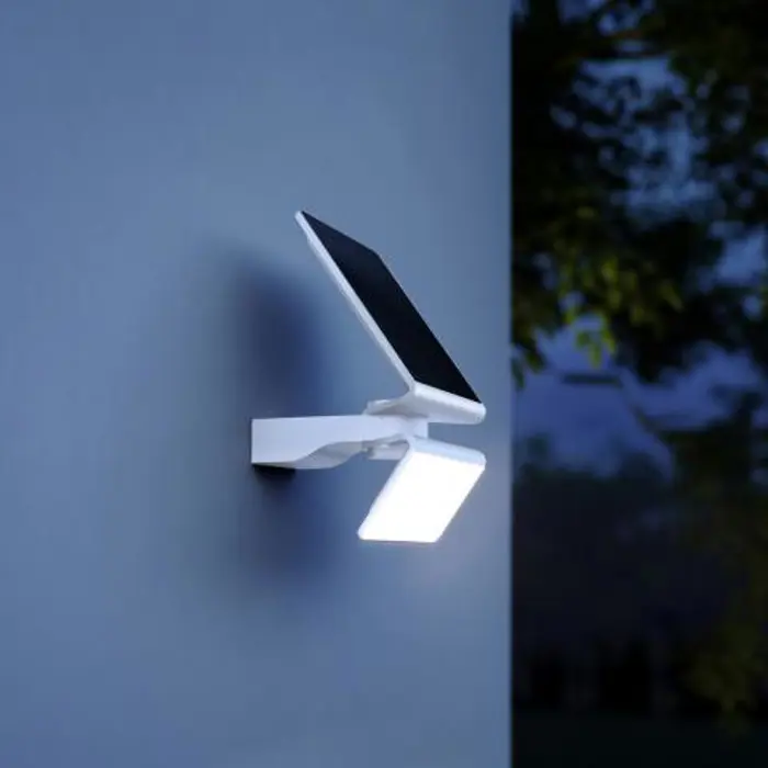 LED VANJSKA ZIDNA SVJETILJKA SA SENZOROM XSOLAR L-S BIJELA