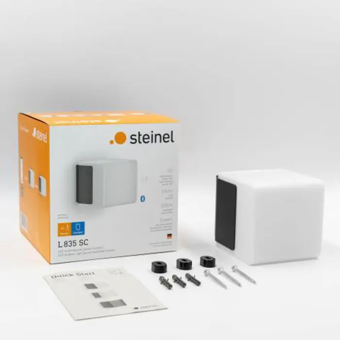LED VANJSKA ZIDNA SVJETILJKA SENZOR I BLUETOOTH L 835 SC ANTRACIT 9,1W 3000K