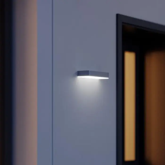 LED VANJSKA ZIDNA SVJETILJKA XSOLAR SOL-O ANTRACIT