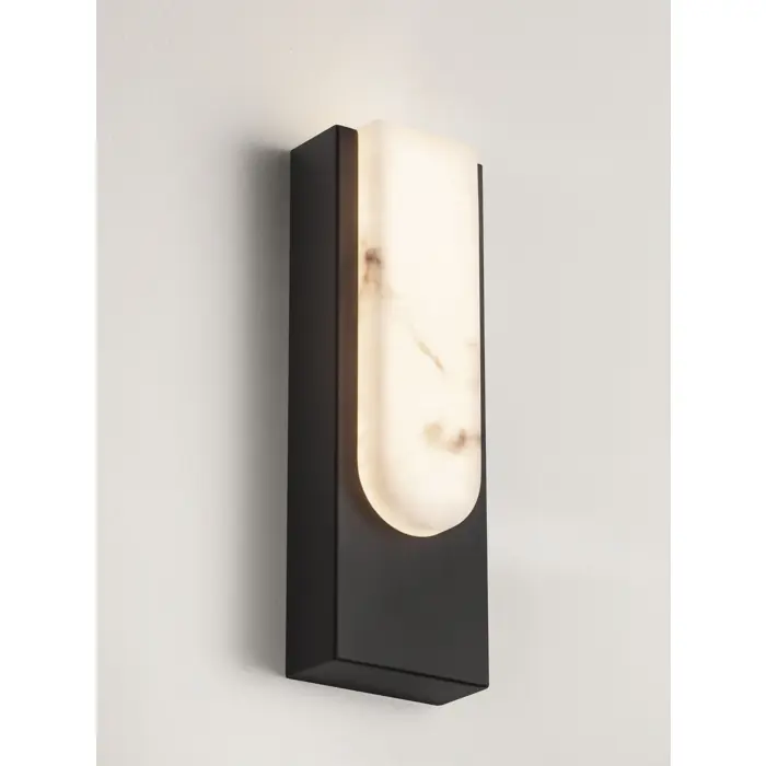 LESTER Zidna svjetiljka LED 13 W 957 lm IP20 3000 K Crna