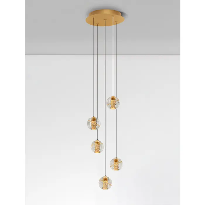 LICIO VISILICA LED/3000K/16W/832Lm/GOLD