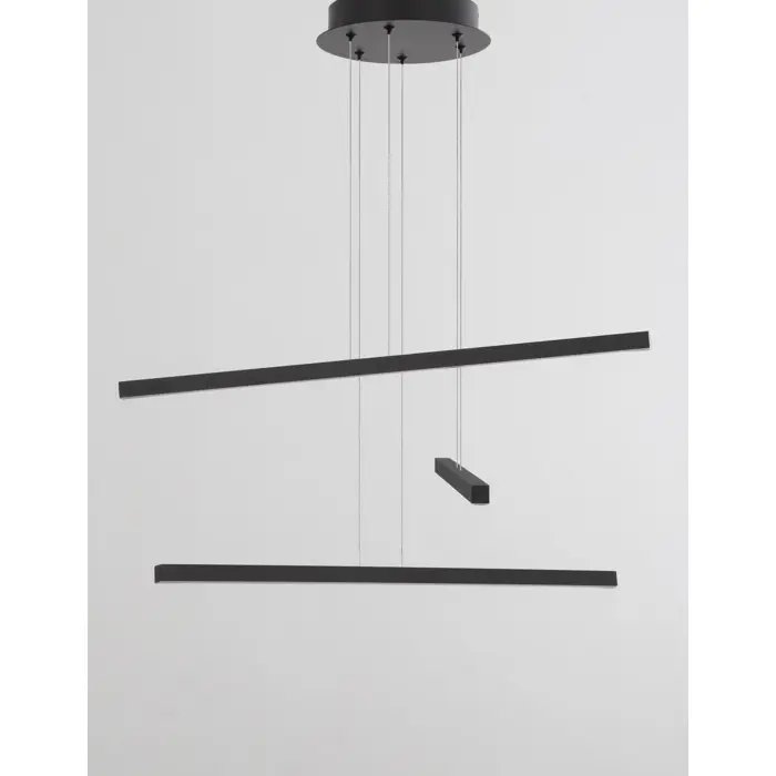 LIOR VISILICA LED 41W/3000K/4183lm/IP20/CRNA