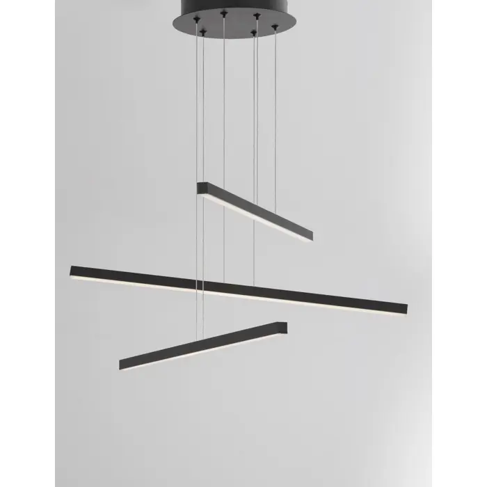 LIOR VISILICA LED 41W/3000K/4183lm/IP20/CRNA