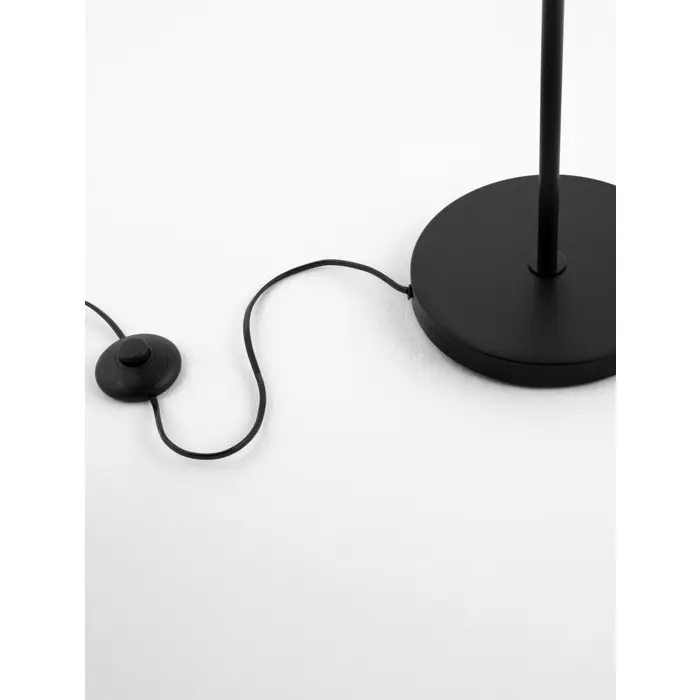 LITO STAJAĆA LAMPA E27/12W/NATURAL & BLACK