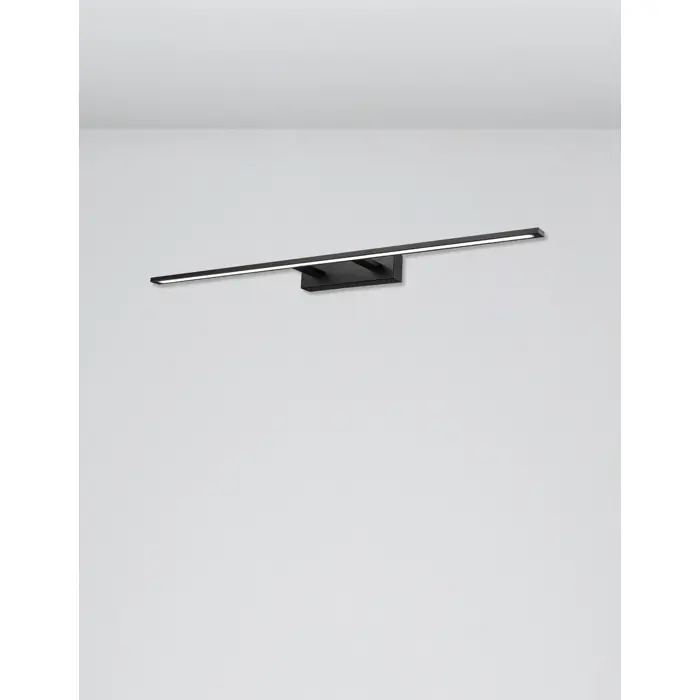 LIVIA KUPAONSKA LAMPA LED 30W/3000K/2422lm/IP44/CRNA