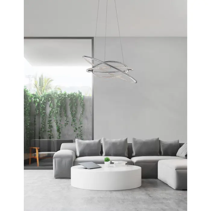 LIVORNO VISILICA LED 53W/3000K/5071lm/IP20/KROM