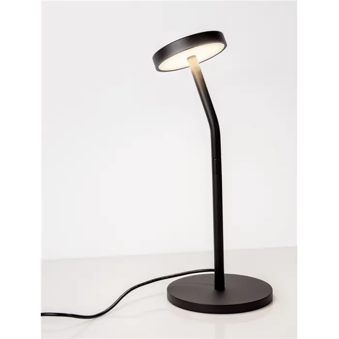 LOGOS STOLNA LAMPA LED /3000K/5W/294Lm/CRNA