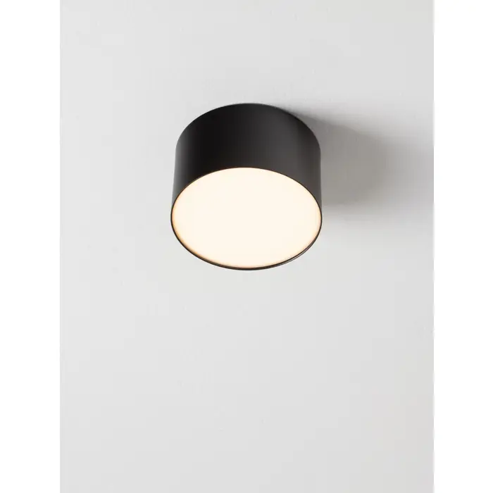 LULDO STROPNA SVJETILJKA LED/3000K/10W/588Lm/CRNA