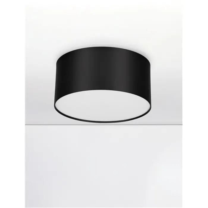 LULDO STROPNA SVJETILJKA LED/3000K/16W/976Lm/CRNA