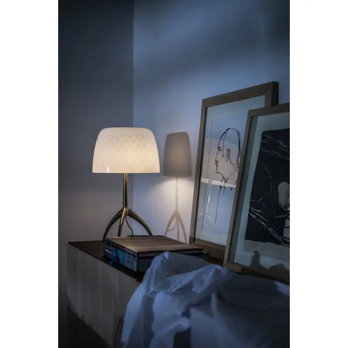LUMIERE NUANCES PICCOLA STOLNA LAMPA, DIMABILNA, KREDA