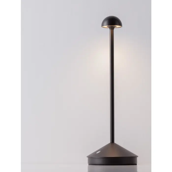 LUMO STOLNA LAMPA LED 3000K 120lm IP54 CRNA