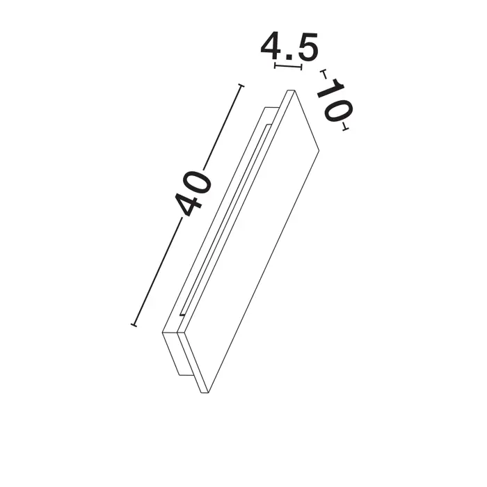 LUNA ZIDNA SVJETILJKA SIVA LED 11 Watt 100-265Volt 644lm 3000K IP65