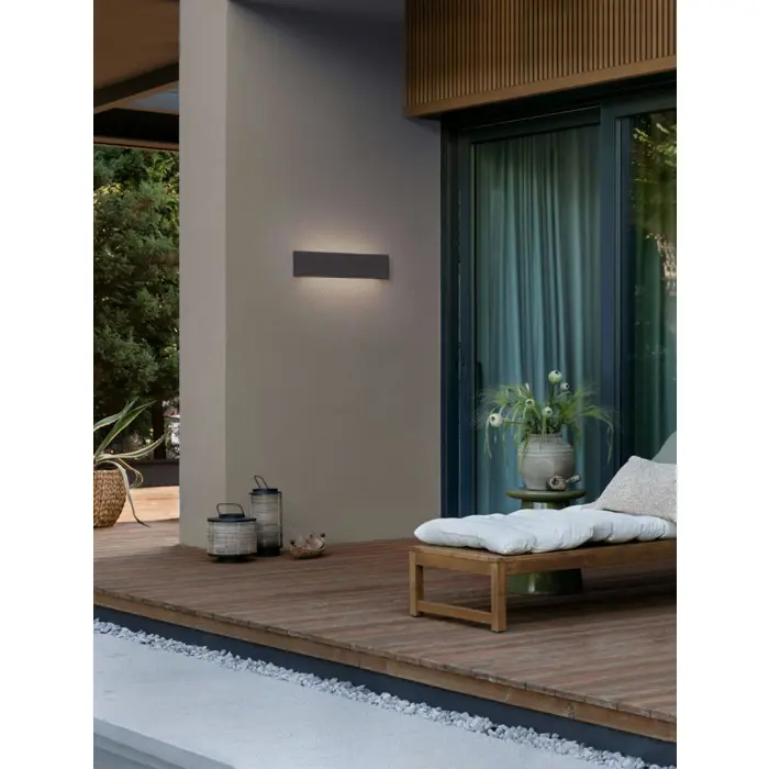 LUNA ZIDNA SVJETILJKA SIVA LED 11 Watt 100-265Volt 644lm 3000K IP65