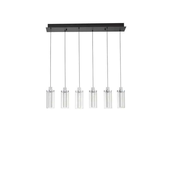 LUNE VISILICA LED/3000K/44W/1450Lm/CRNO-KROM