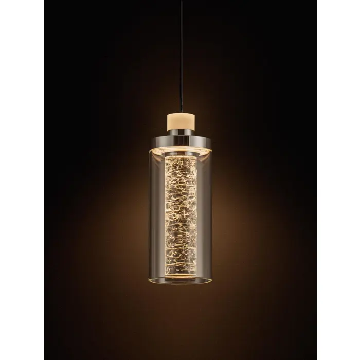 LUNE VISILICA LED/3000K/9W/404Lm/CRNO-KROM