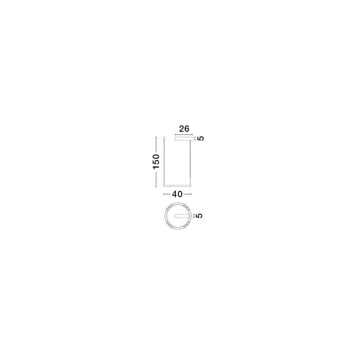 LUNETTE VISILICA LED 28W 1194lm 3000K IP20