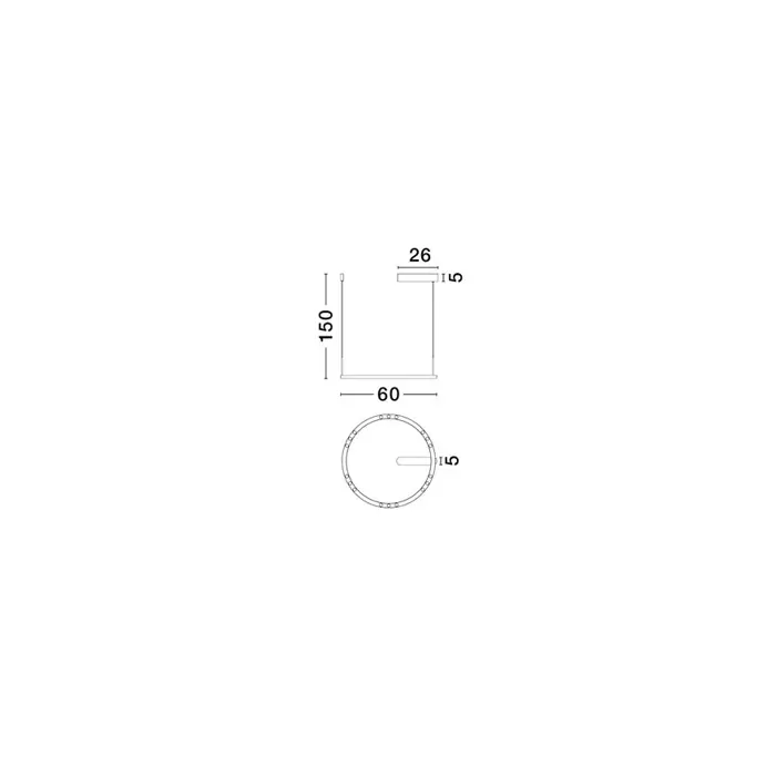 LUNETTE VISILICA LED 34W 1453lm 3000K IP20