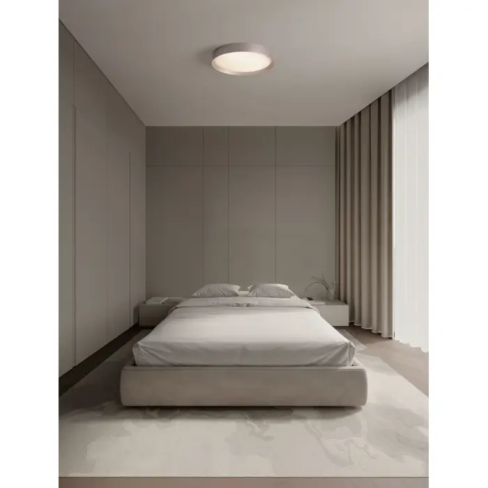 LUTON PLAFONSKA SVJETILJKA LED 47W/3000K/3525lm/IP20/SMEĐA