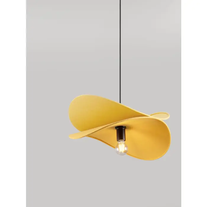 LUVE Visilica Grlo E27 1x12 W IP20 Žuta/Crna