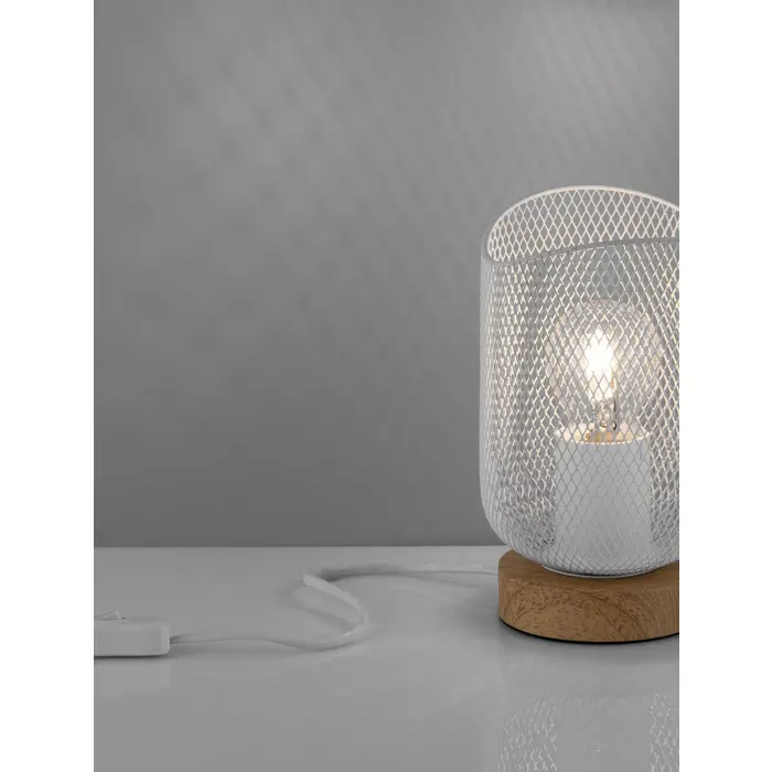 LYRON STOLNA LAMPA E27 IP20/MATT BIJELA
