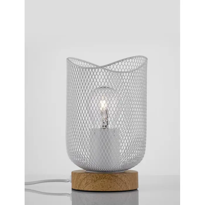 LYRON STOLNA LAMPA E27 IP20/MATT BIJELA