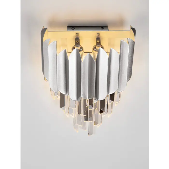 MAGNOLIA ZIDNA SVJETILJKA KRISTAL LED E14 2x5W 100-240V IP20