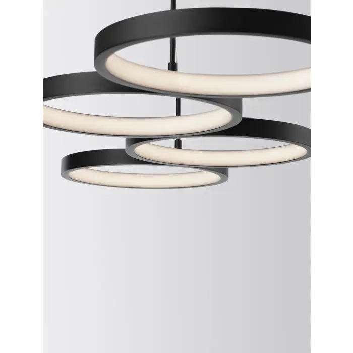 MAGNUS VISILICA LED 41W/3000K/2300lm/IP20/CRNA