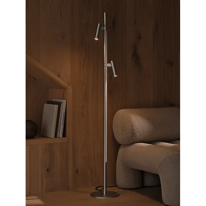 MAKOTO STAJAĆA LAMPA SATIN KROM G9/5W/IP20/220-240V