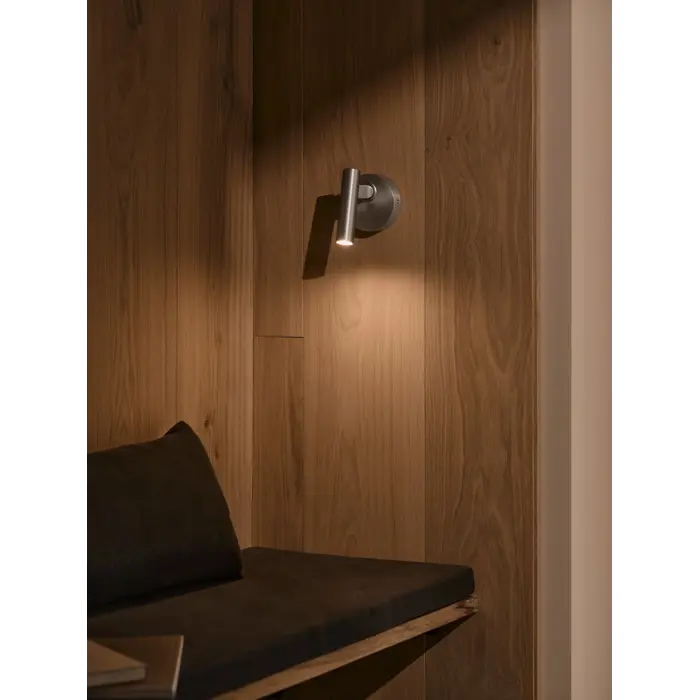 MAKOTO ZIDNA LAMPA SATIN KROM G9/IP20/5W/220-240V