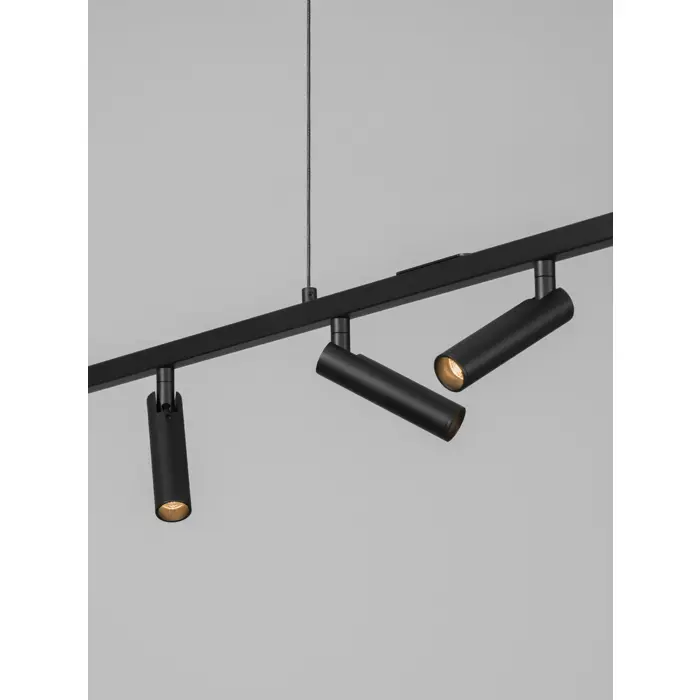 MANO PRILAGODLJIVA LED VISILICA CRNA 13W IP20 3000K