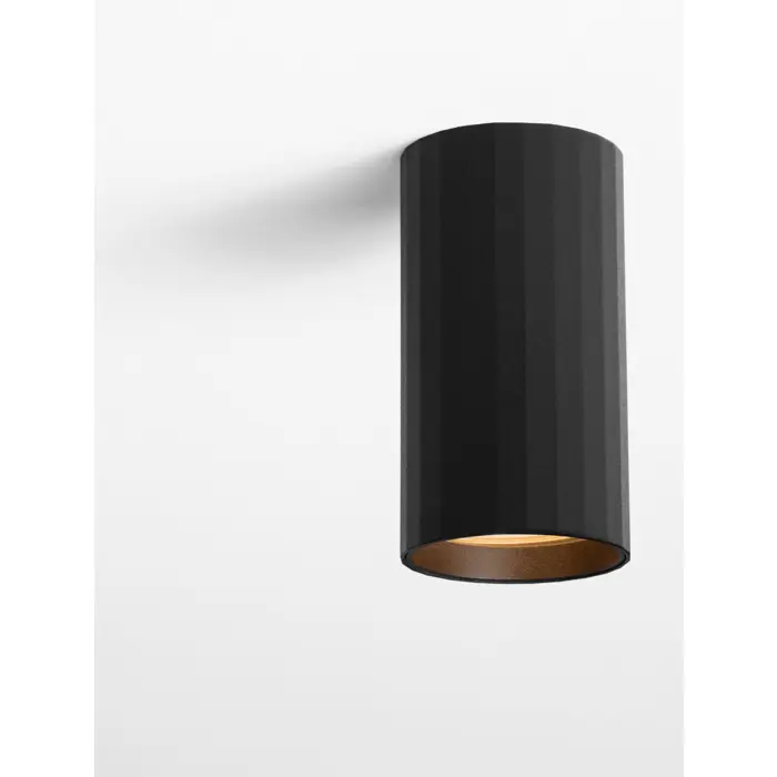 MARE ZIDNA LAMPA GU10/10W/CRNA