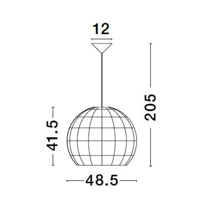 MARLO VISILICA E27 /IP20/RATAN